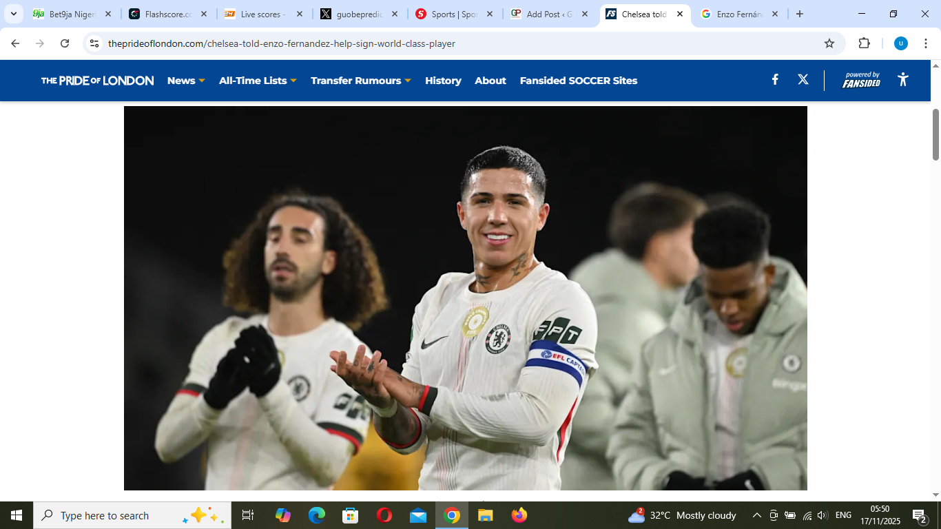 Chelsea told Enzo Fernandez to help them sign world-class player