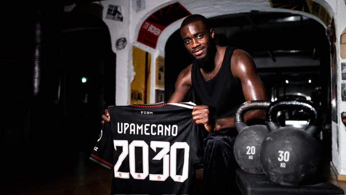 DANIEL UPAMECANO SIGNS A NEW DEAL AT FC BAYERN